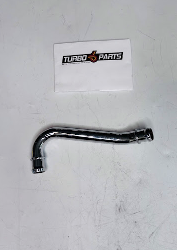 Chrome PCV Turbo Breather Tube
