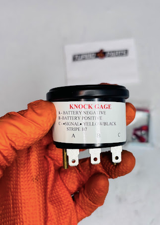 Casper’s Electronics Knock Gauge – Black Face / Black Trim (102002)