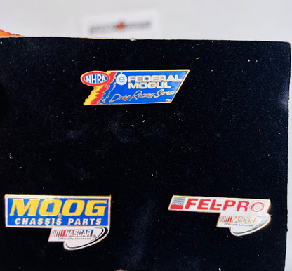 Collector NASCAR/Performance Pin Set – Federal Mogul • MOOG • Fel-Pro