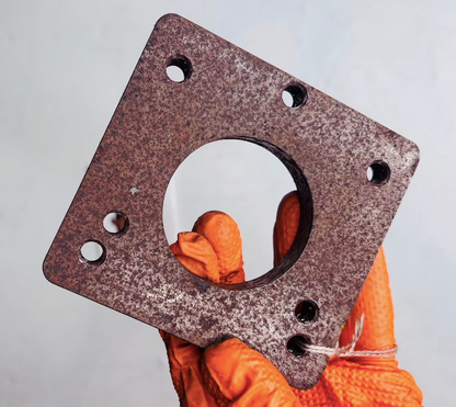 3-Bolt to T4 Turbo Adapter Flange (2.5” Opening)