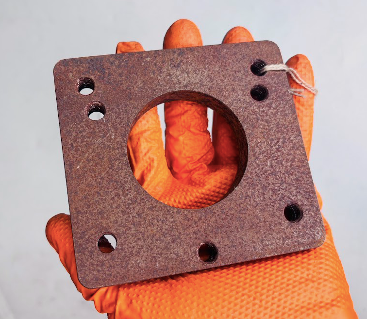 3-Bolt to T4 Turbo Adapter Flange (2.5” Opening)