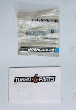 Genuine GM “INTERCOOLED” Trunk Emblem – 25526372