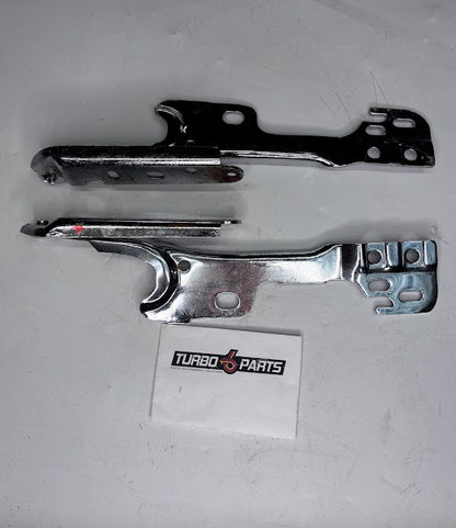 Chrome Hood Hinge Brackets (Pair)