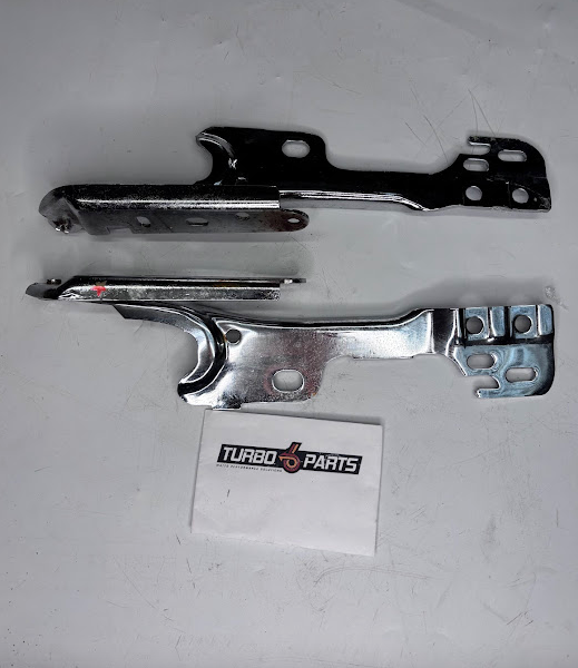 Chrome Hood Hinge Brackets (Pair)
