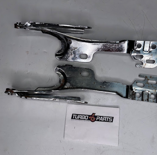 Chrome Hood Hinge Brackets (Pair)