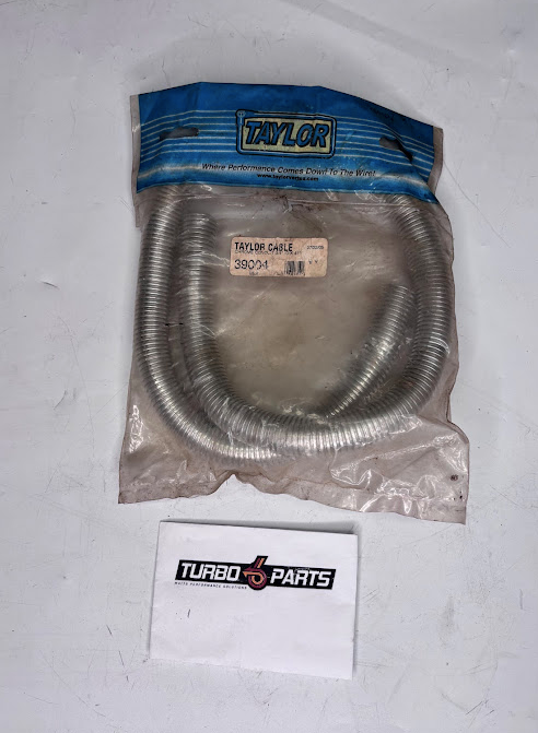 Taylor Cable Chrome Conduit 3/4" ID x 41" – P/N 39004 (New Old Stock)