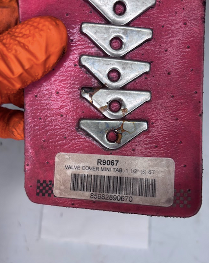 Valve Cover Even Pressure Tabs (Set of 8) – 1½” Steel Tabs