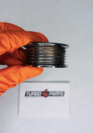 Chrome Alternator Pulley