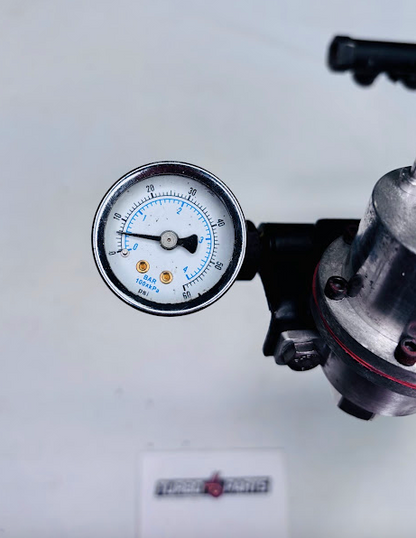 OEM Fuel Rail Assembly w/ Adjustable Regulator & Pressure Gauge