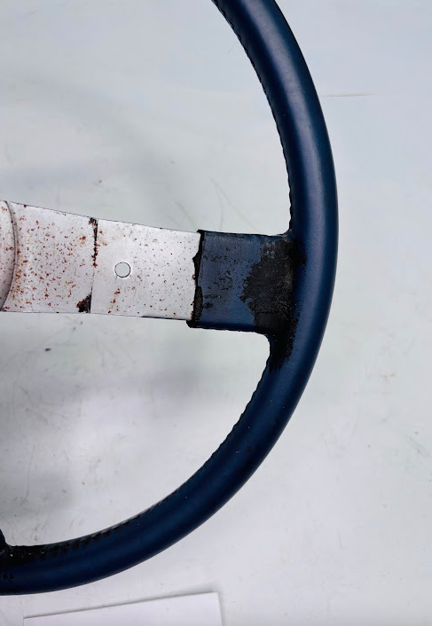 OEM Blue Leather Steering Wheel