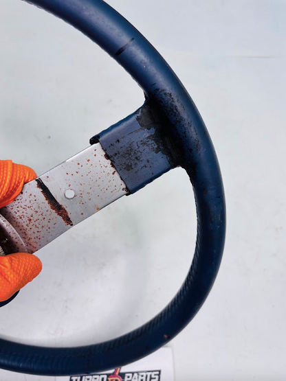 OEM Blue Leather Steering Wheel