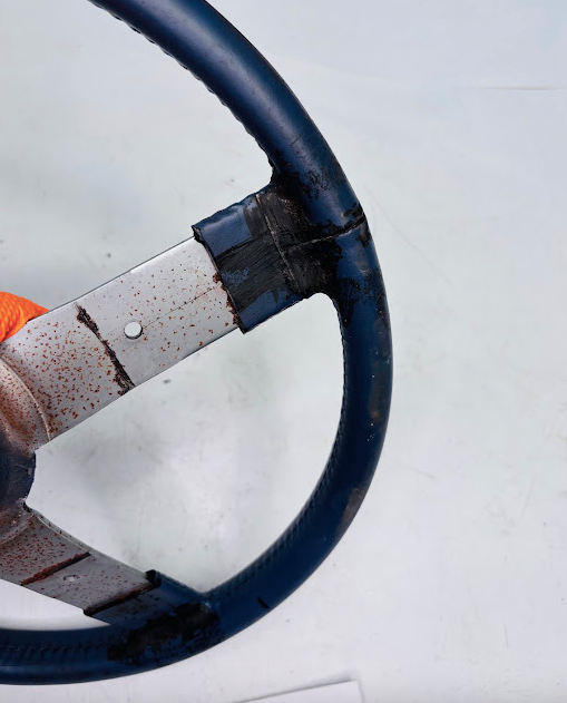 OEM Blue Leather Steering Wheel