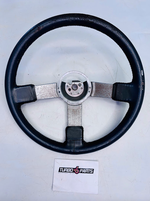 OEM Grey Leather Steering Wheel