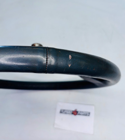 OEM Grey Leather Steering Wheel