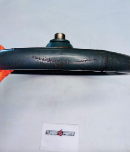 OEM Grey Leather Steering Wheel