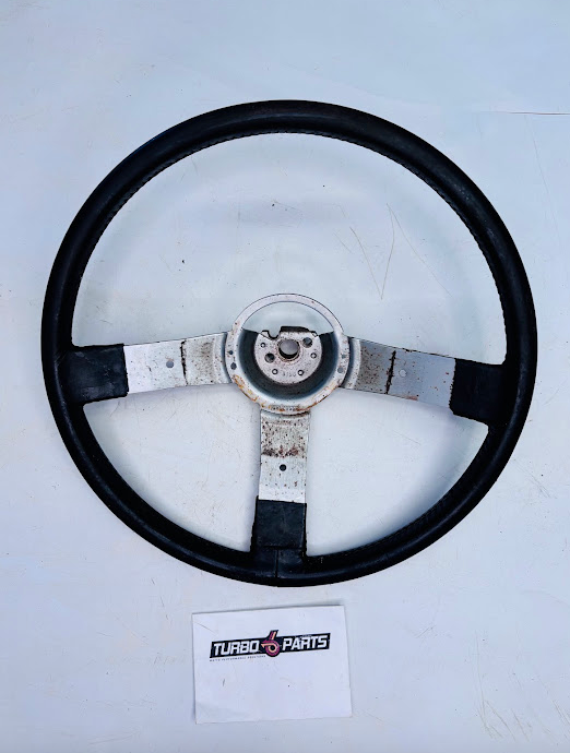 OEM Black Leather Steering Wheel