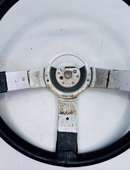 OEM Black Leather Steering Wheel