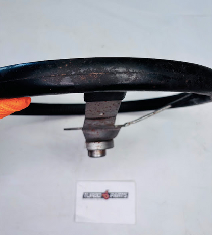 OEM Black Leather Steering Wheel