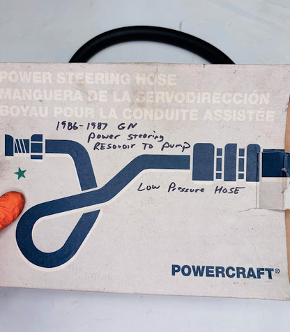 Power Steering Reservoir-to-Pump Hose (Low Pressure)
