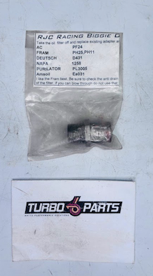 RJC Racing “Biggie” Oil Filter Adapter