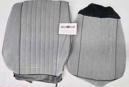 PUI 1987 Turbo Buick Gray Seat Cover Set – Front Buckets + Rear Seat (Complete Set)