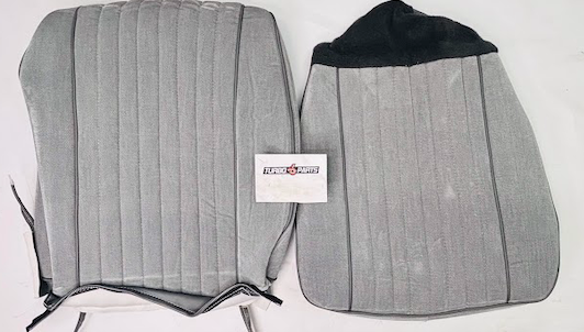 PUI 1987 Turbo Buick Gray Seat Cover Set – Front Buckets + Rear Seat (Complete Set)