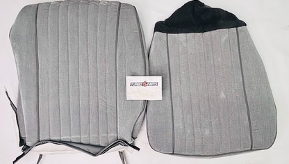 PUI 1987 Turbo Buick Gray Seat Cover Set – Front Buckets + Rear Seat (Complete Set)