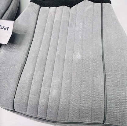 PUI 1987 Turbo Buick Gray Seat Cover Set – Front Buckets + Rear Seat (Complete Set)
