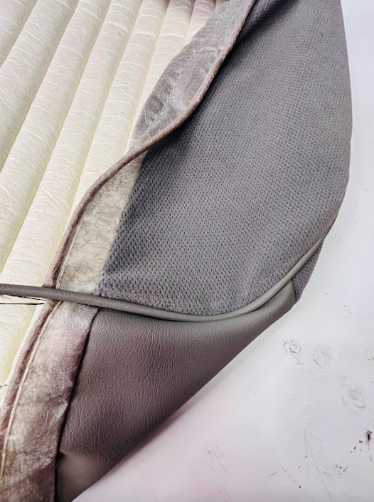 PUI 1987 Turbo Buick Gray Seat Cover Set – Front Buckets + Rear Seat (Complete Set)