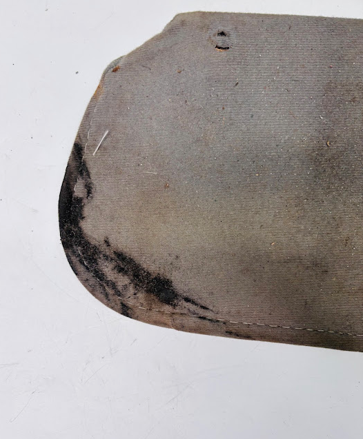 Used 1986–1987 Gbody Sun Visor Set with Mirror and Light – Gray Cloth Pair  (Driver & Passenger)