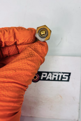 Caspers Electronics Schrader Tee – Brass Pressure Test Fitting (Part #102071)