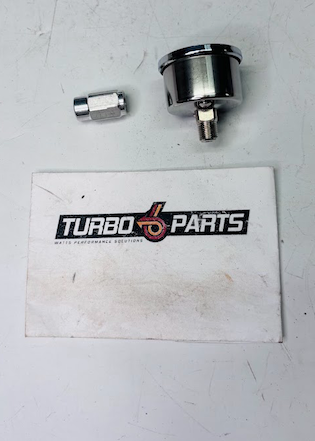 Metco Motorsports GM Rail-Mount Fuel Pressure Gauge Kit (MFP0001)