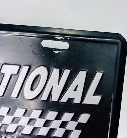 Grand National “B-B-B-Bad to the Bone” Front Plate (Stamped Aluminum)