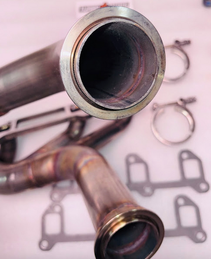 Complete Race Header Kit - 3 Bolt