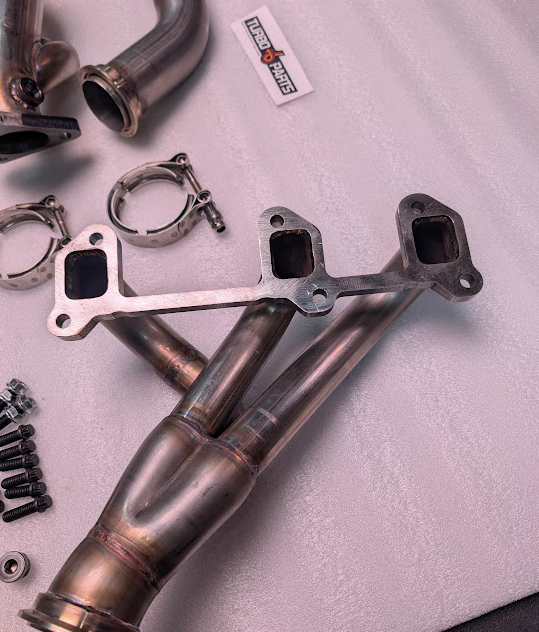 Complete Race Header Kit - 3 Bolt