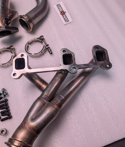 Complete Race Header Kit - 3 Bolt