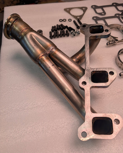 Complete Race Header Kit - 3 Bolt