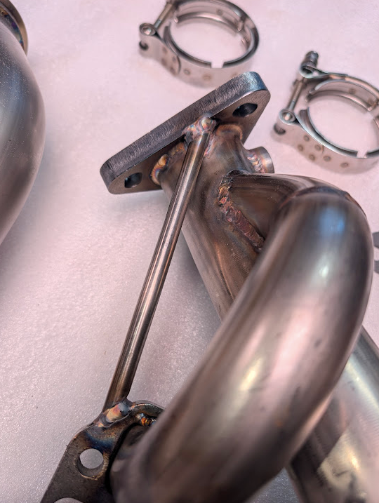 Complete Race Header Kit - 3 Bolt