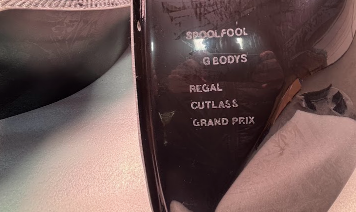 Spoolfool G-Body Carbon Fiber Inner Fender Wells- Regal / Cutlass / Grand Prix