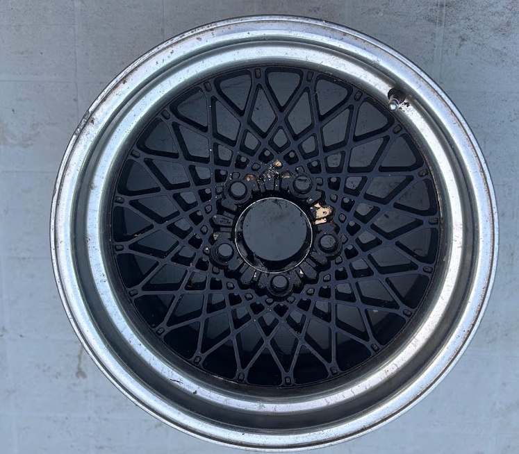 OEM Trans Am 16x8 Black Mesh Wheels – 2 Rear / 1 Front – Rare Matching Set