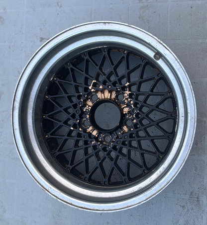 OEM Trans Am 16x8 Black Mesh Wheels – 2 Rear / 1 Front – Rare Matching Set