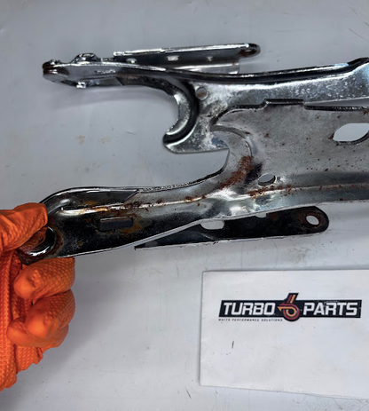 Chrome Hood Hinge Brackets (Pair)