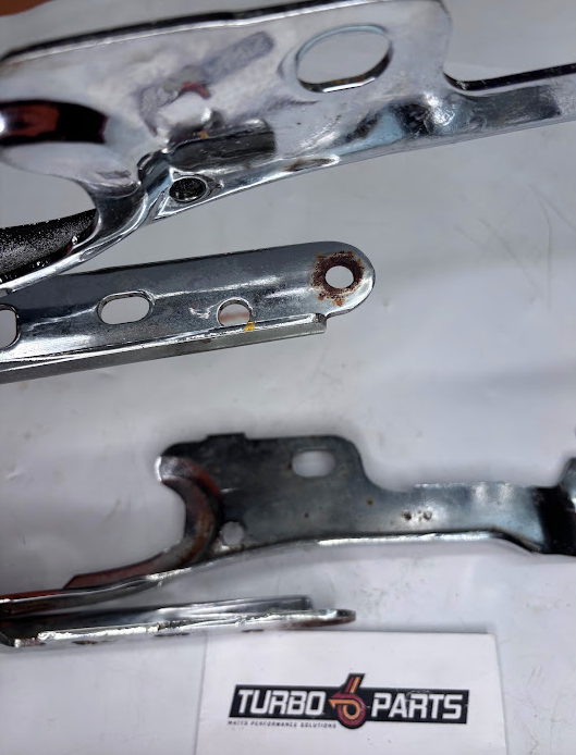 Chrome Hood Hinge Brackets (Pair)