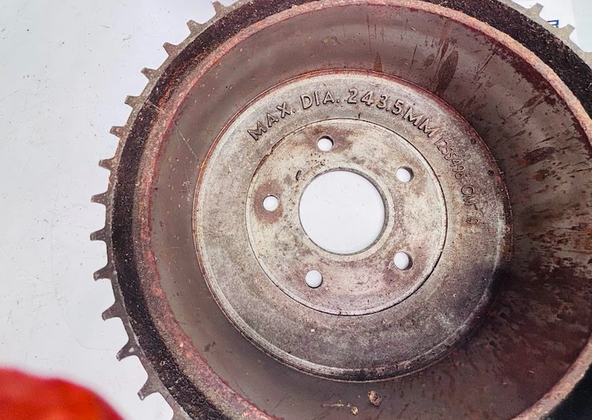 Aluminum Rear Brake Drum Set