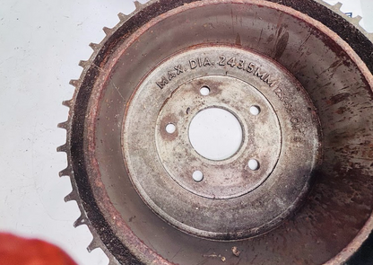 Aluminum Rear Brake Drum Set