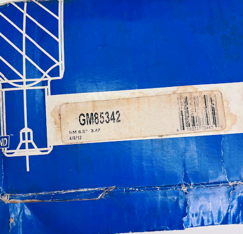 GM 8.5" Ring & Pinion Gear Set (3.42 Ratio) GM85342 / SET76