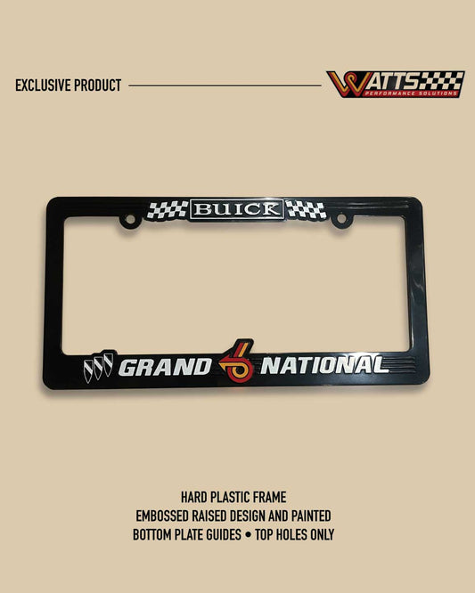 Grand National License Plate Frame