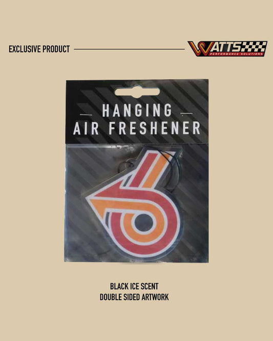 Turbo 6 Logo Hanging Air Freshener