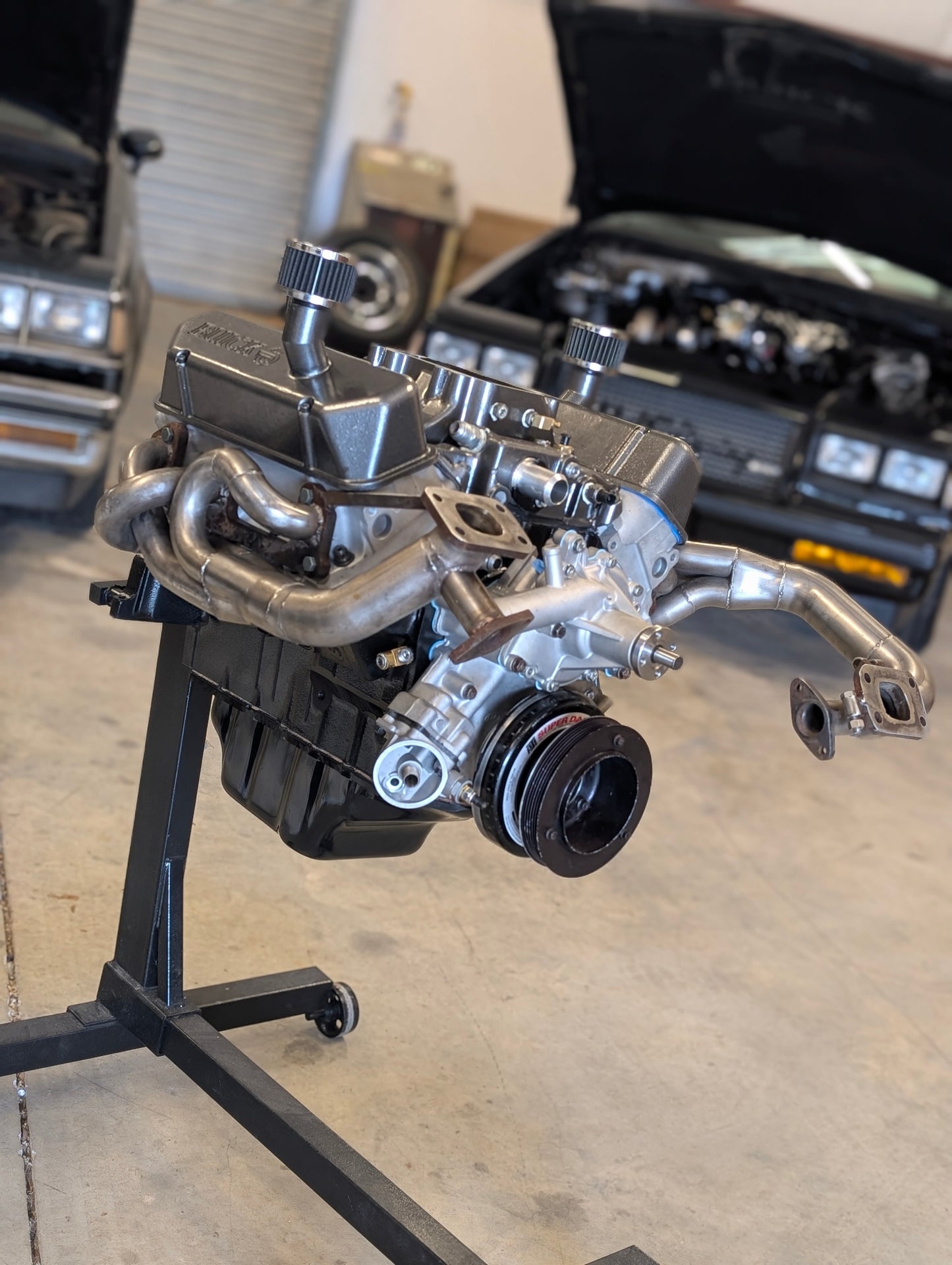 Buick V6 Stainless Twin T4 Turbo Turbo Headers (Burhead Headers)