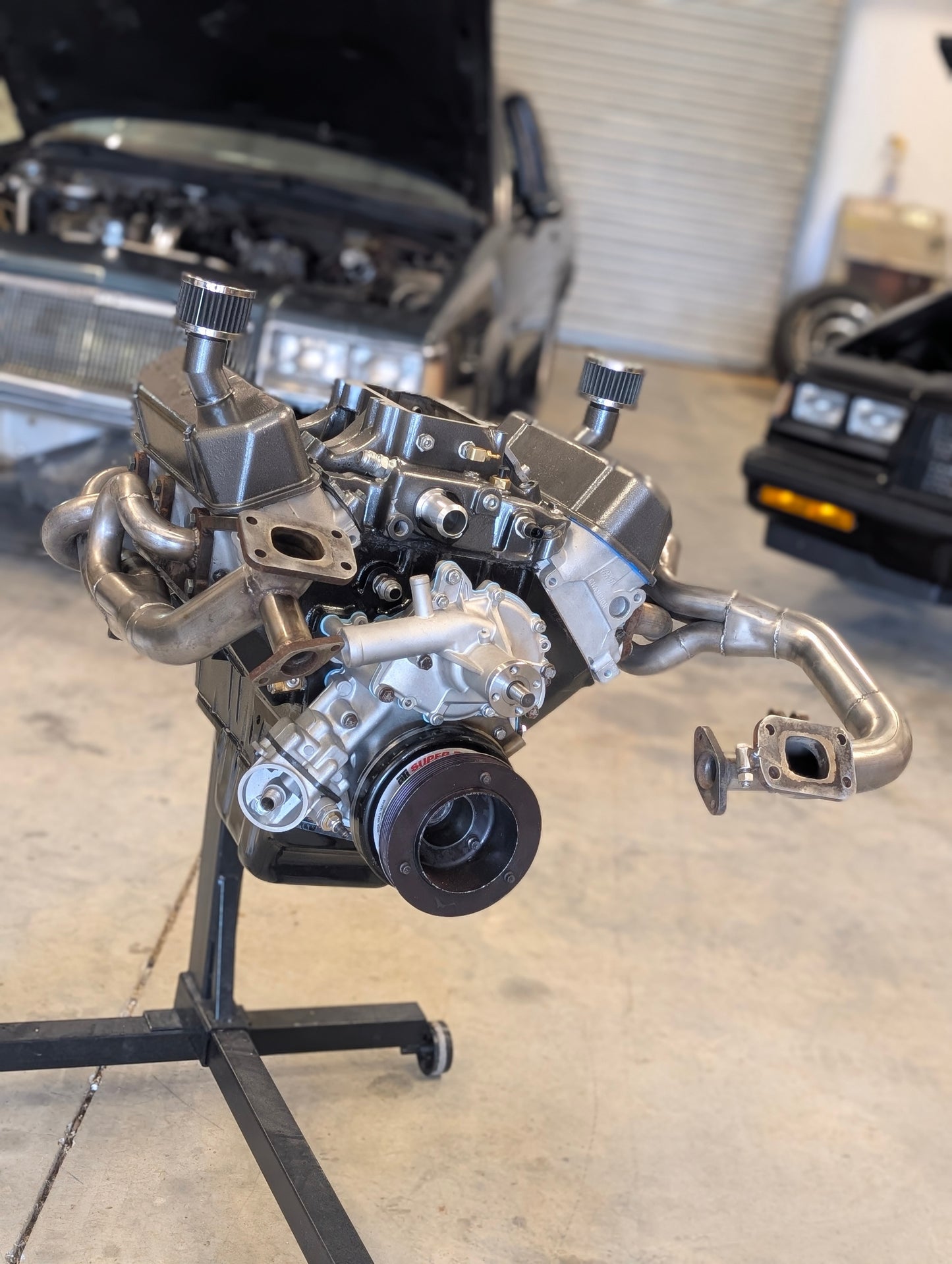 Buick V6 Stainless Twin T4 Turbo Turbo Headers (Burhead Headers)